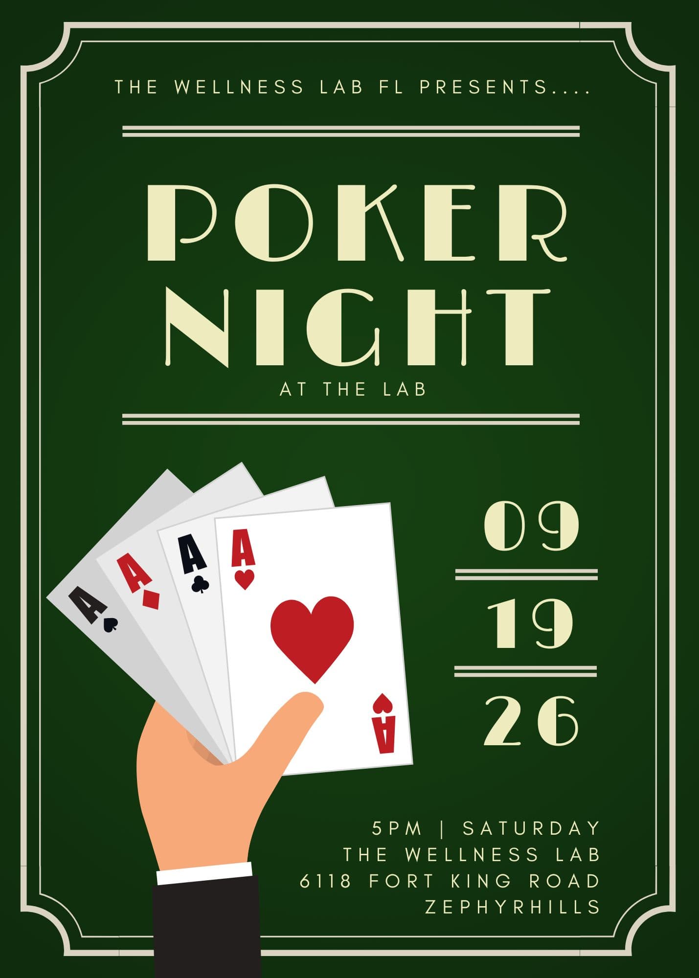 Poker Night at the Lab